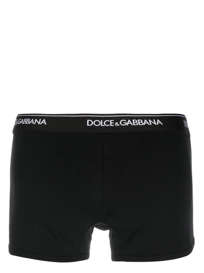 Dolce &amp; Gabbana Men Two-Pack Of Stretch Cotton Regular-Fit Boxers by Luosophy