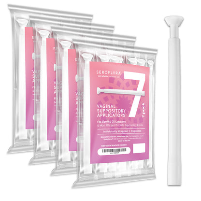 Vaginal Suppository Applicators (28ct) by Seroflora