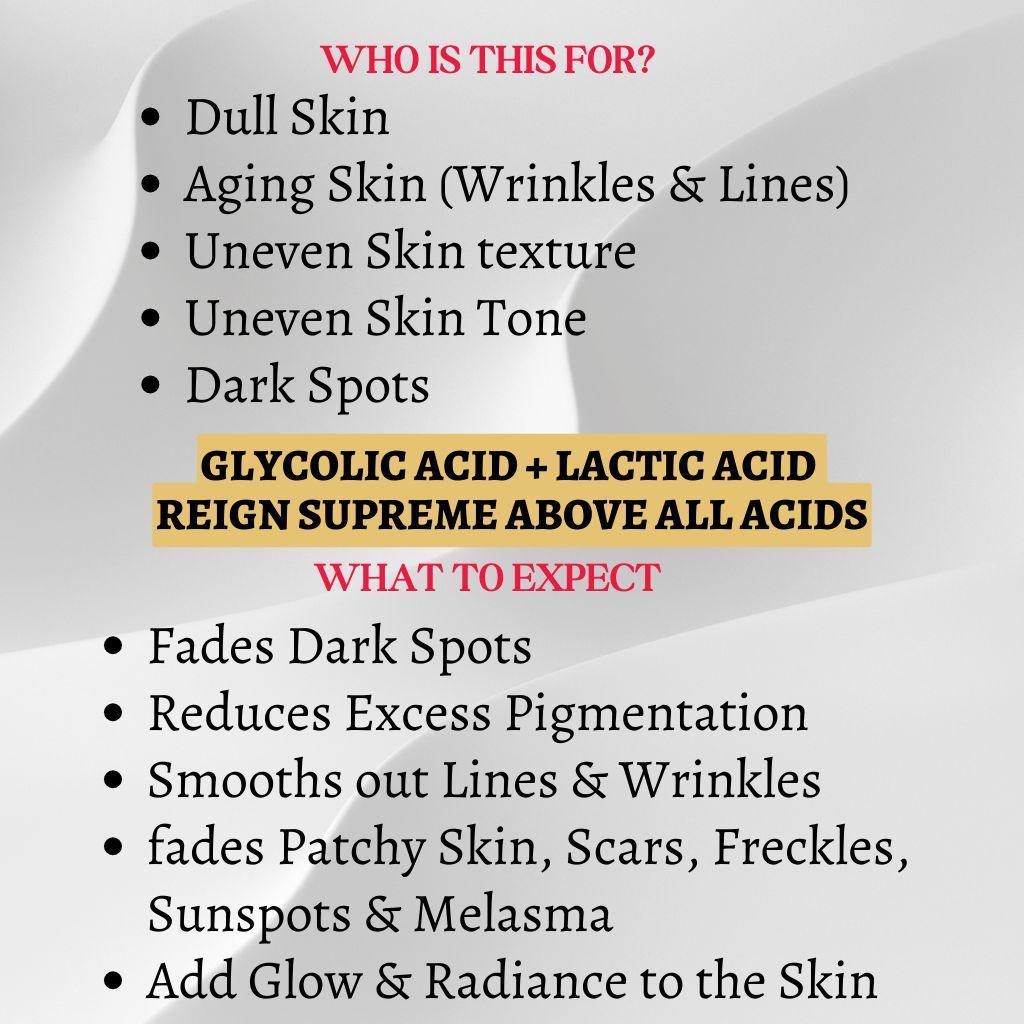 Thick As Thieves Pure Glycolic Acid Lactic Acid Extreme Gel Peel - 50ml by gymsegbë