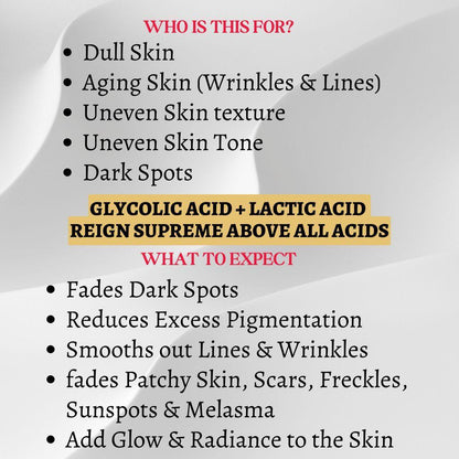 Thick As Thieves Pure Glycolic Acid Lactic Acid Extreme Gel Peel - 50ml by gymsegbë