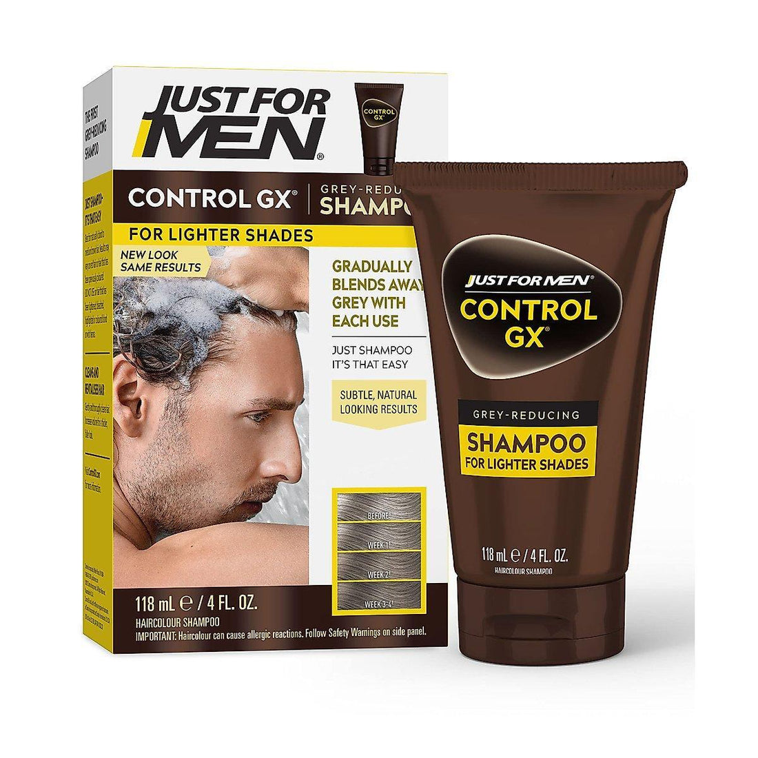 Just For Men Control GX Light Shades Shampoo - 4 Fl Oz by Pasteur Pharmacy