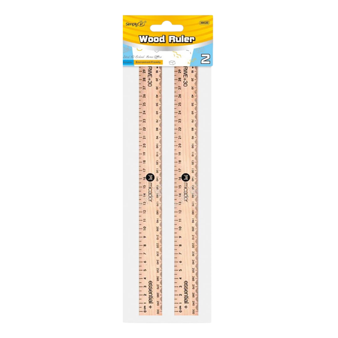 Pack de 2 reglas de madera by Farmacias Savia