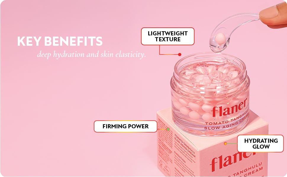 [ Flaner ] Tomato Face Moisturizer Cream 50ml by Pi-Boo