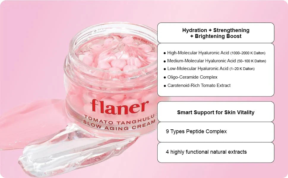 [ Flaner ] Tomato Face Moisturizer Cream 50ml by Pi-Boo