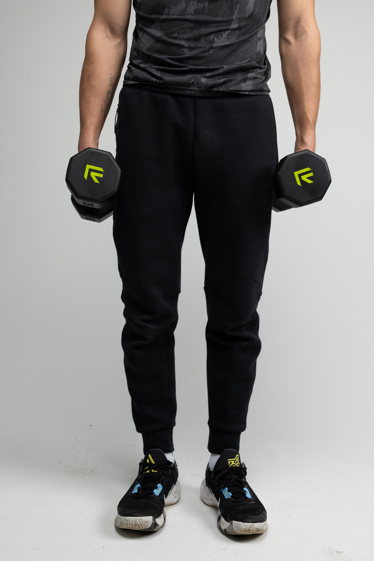 Octo Rubber Dumbbell (sold individually) by Rage Fitness