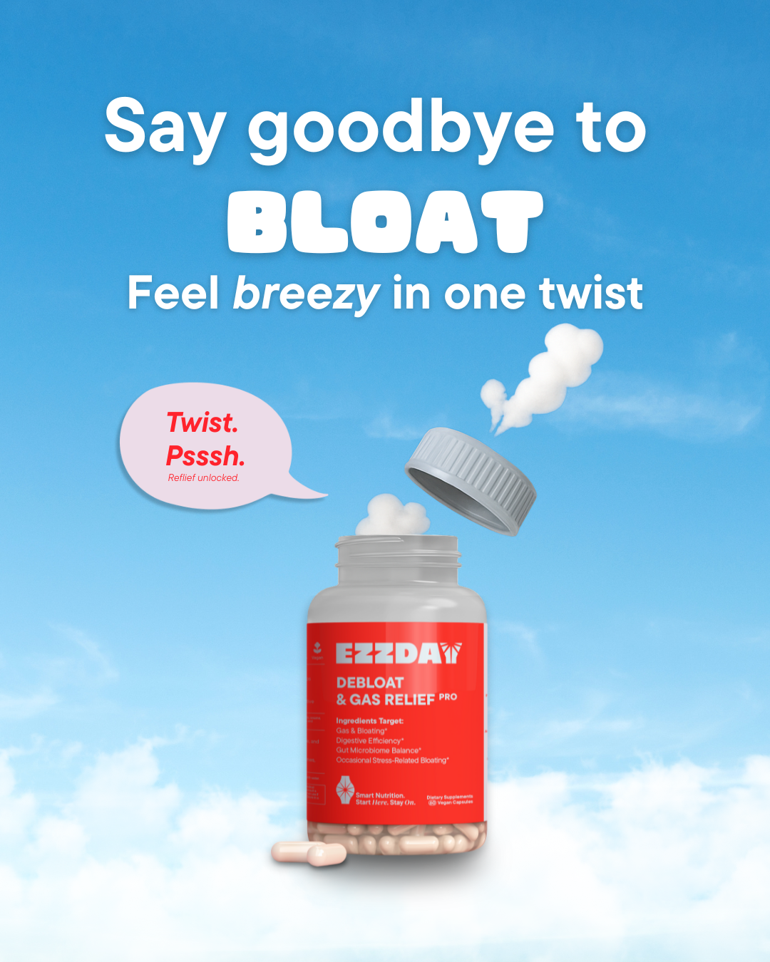 Debloat &amp; Gas Relief Pro by EZZDAY
