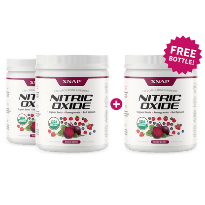 Nitric Oxide Organic Beets - Buy 2, Get 1 FREE! by Snap Supplements