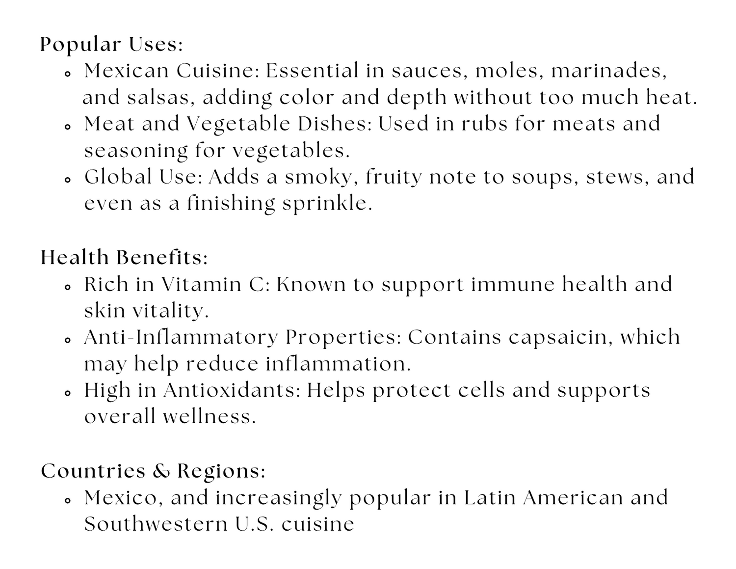 Guajillo Powder by Spice Wheel