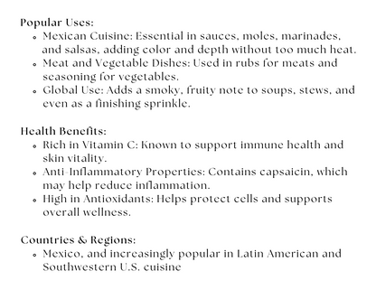 Guajillo Powder by Spice Wheel