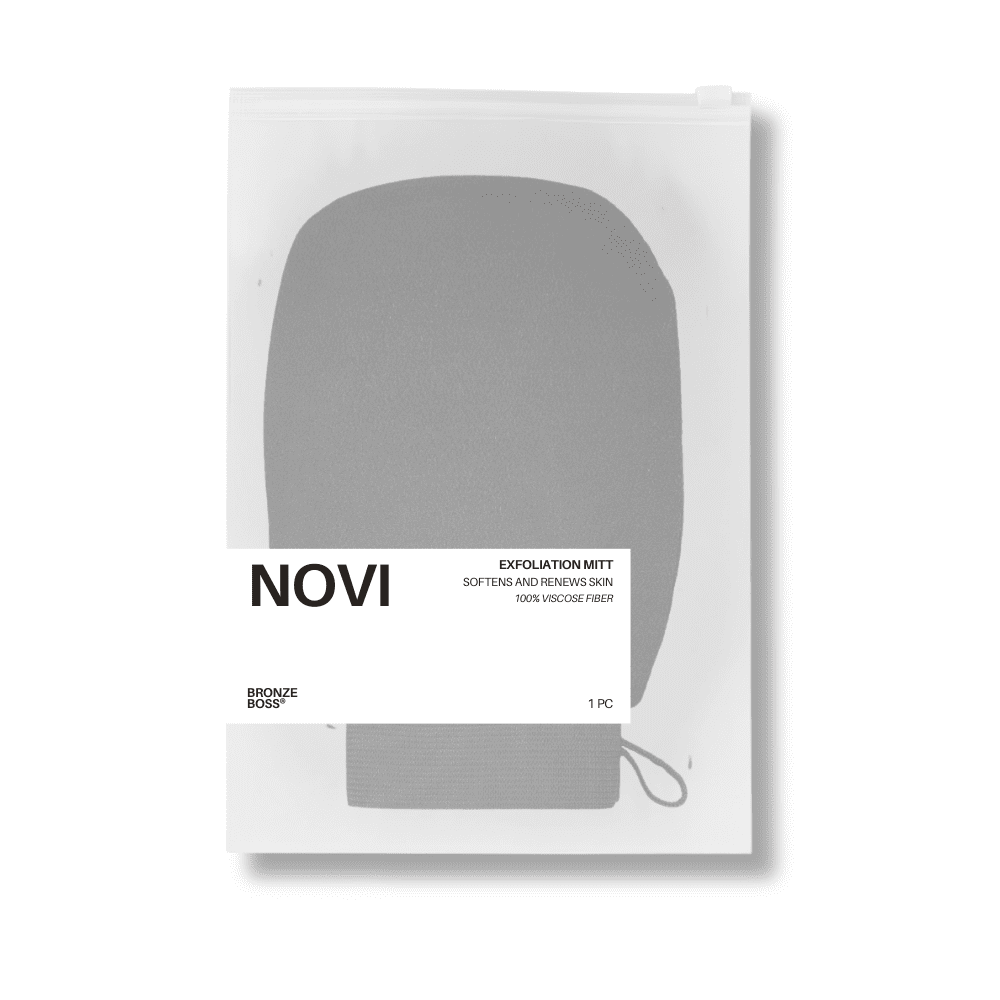 Novi (Plant-Based Exfoliation Mitt) by BRONZE BOSS LLC