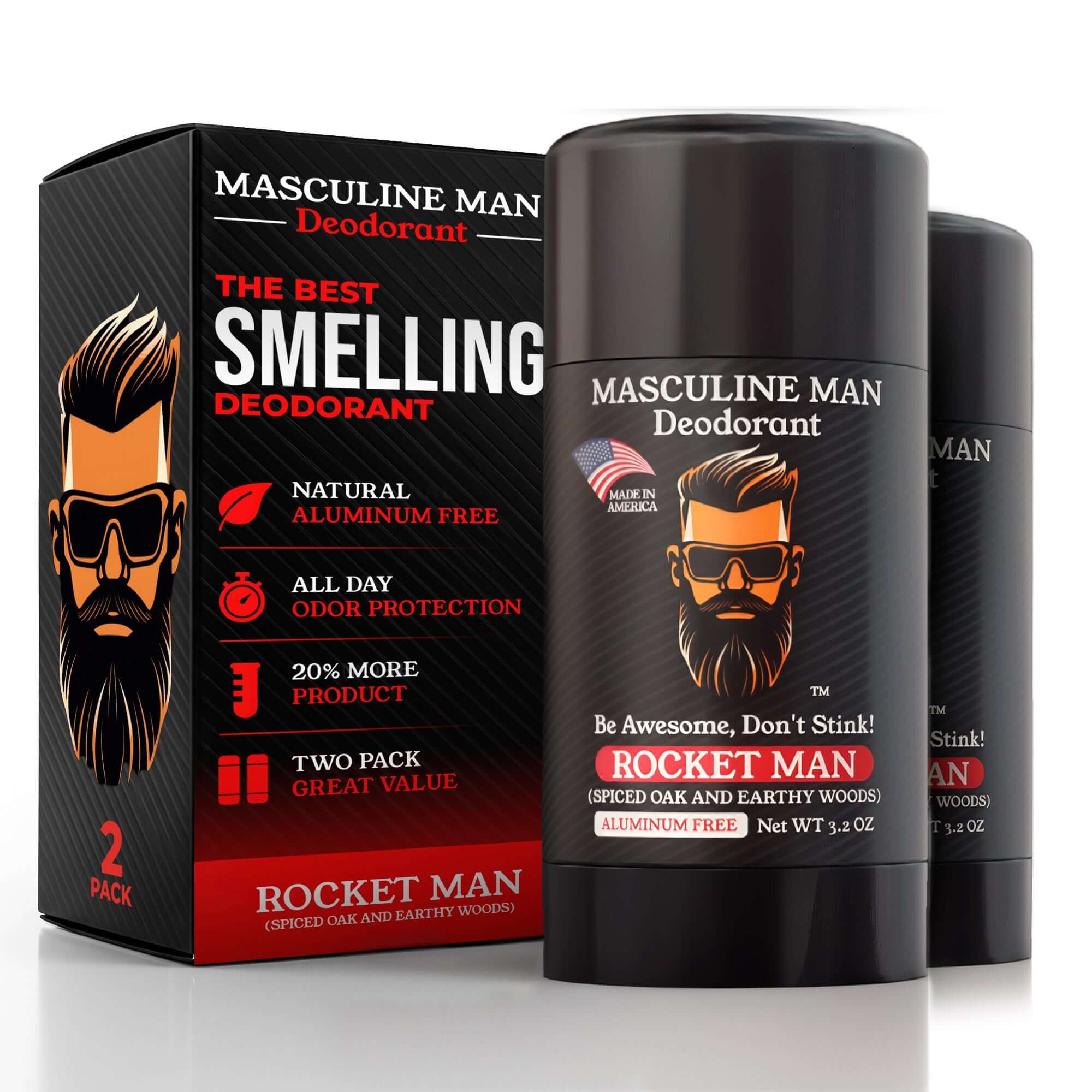ROCKET MAN (2 Pack) by Masculine Man
