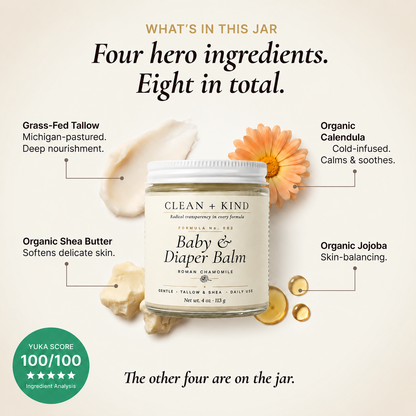Gentle Baby &amp; Diaper Rash Balm by Clean + Kind
