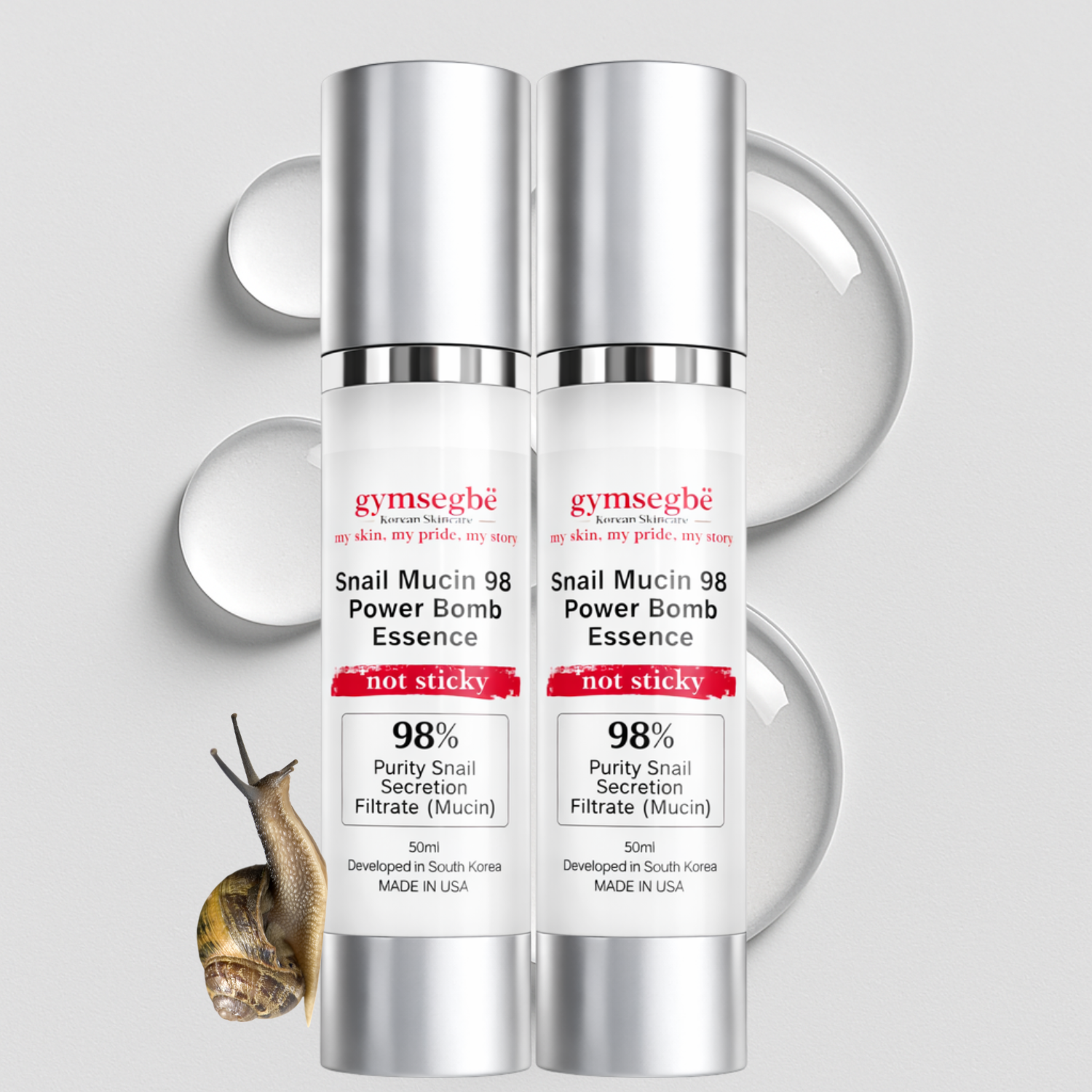Snail Mucin 98 Power Bomb Essence by gymsegbë