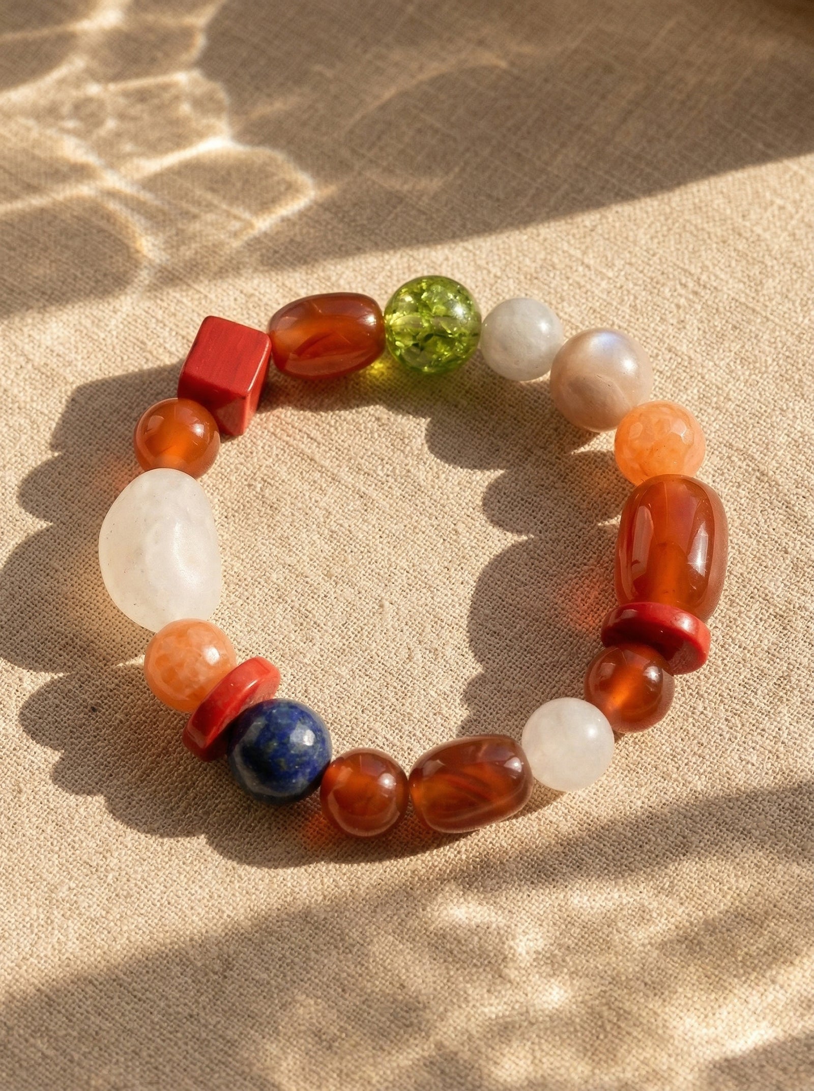 Cosmic Multicolor Beaded Jewelry by LINTICO
