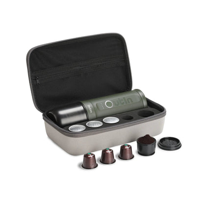 Traveler Espresso Gift Set (Forest Green) by OutIn