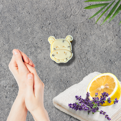 Hippo Head Shaped Lotion Bar by Hippotanicals