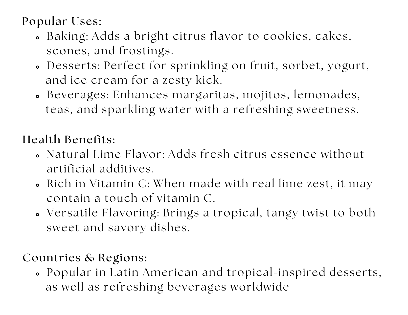 Lime Sugar by Spice Wheel
