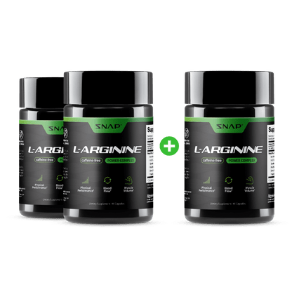 L-Arginine - Buy 2 Get 1 Free by Snap Supplements