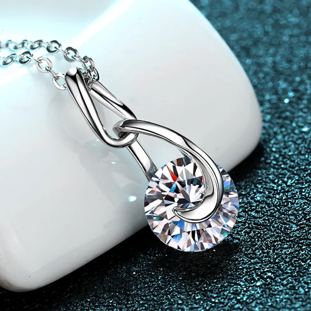 2 Carat Sparkala™ 925 Sterling Silver Necklace by Sparkala