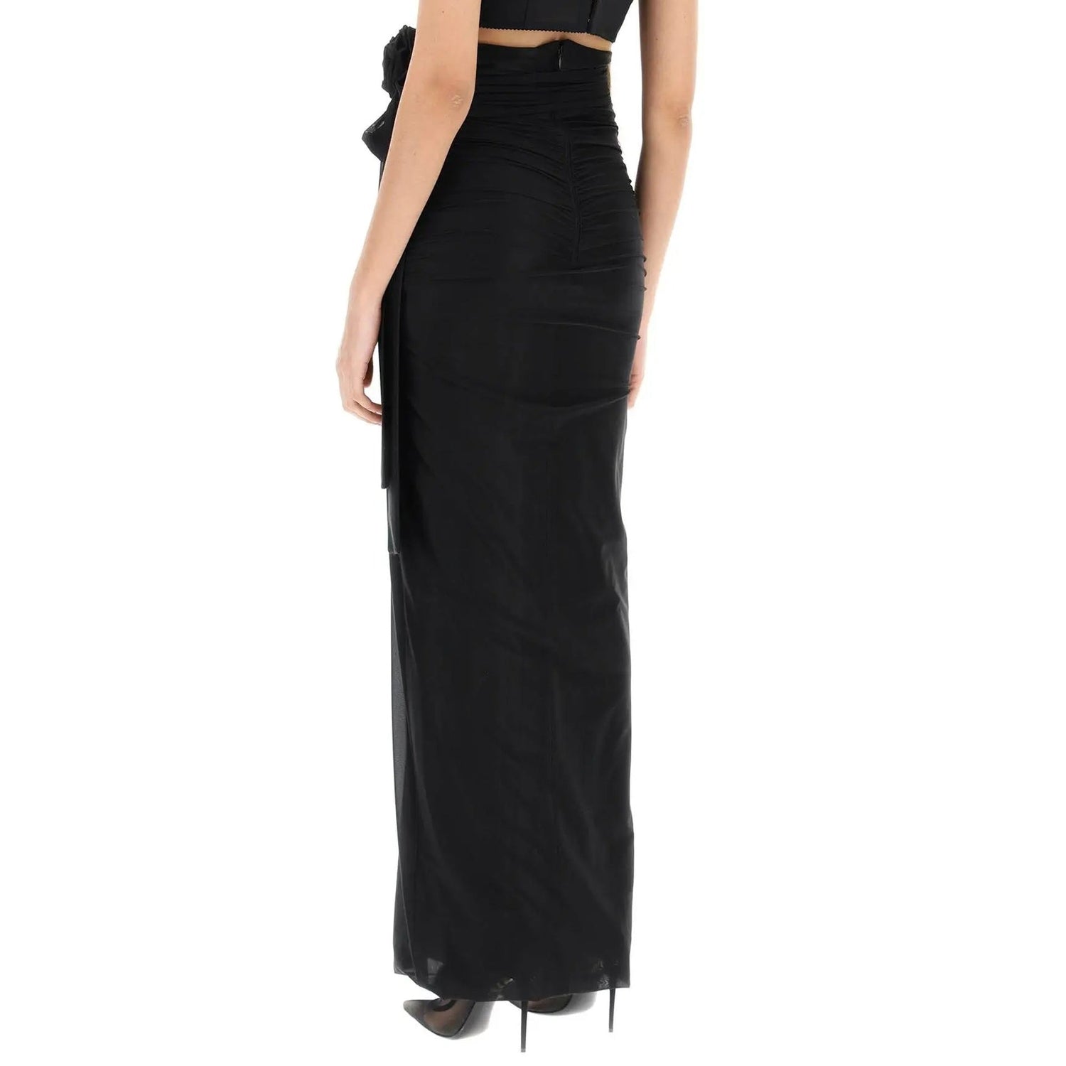 Dolce&amp;Gabbana Jersey Stretch Maxi Skirt Women by Luosophy
