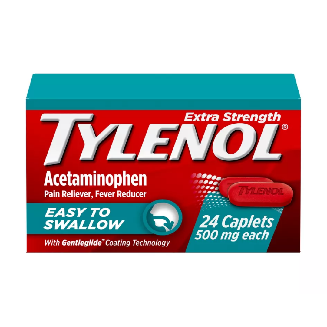 Tylenol Extra Strength Easy to Swallow Caplets (24ct) by Farmacias Savia