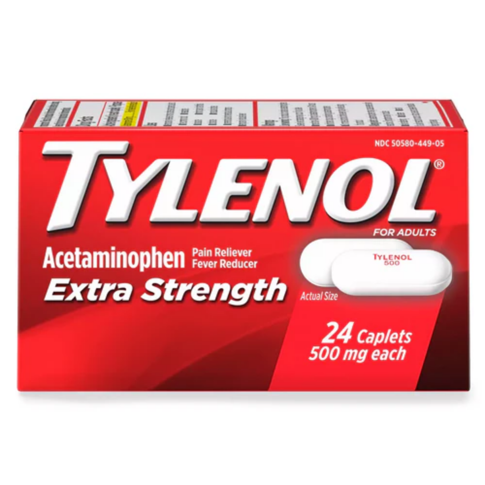 Tylenol Extra Strength (500mg 24ct) by Farmacias Savia
