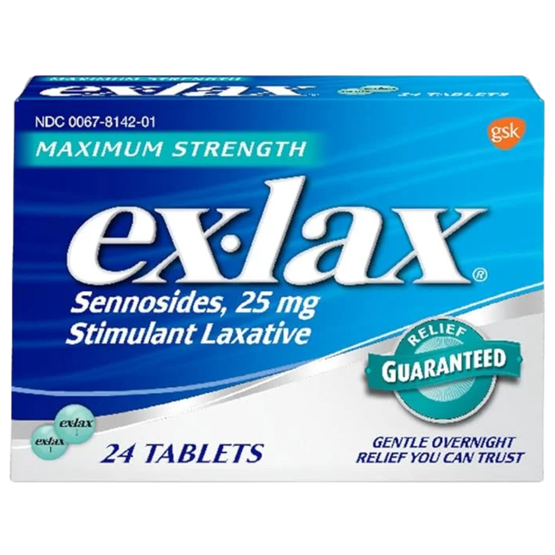 Ex-Lax Maximum Strength Stimulant Laxative (24 Pills) by Farmacias Savia