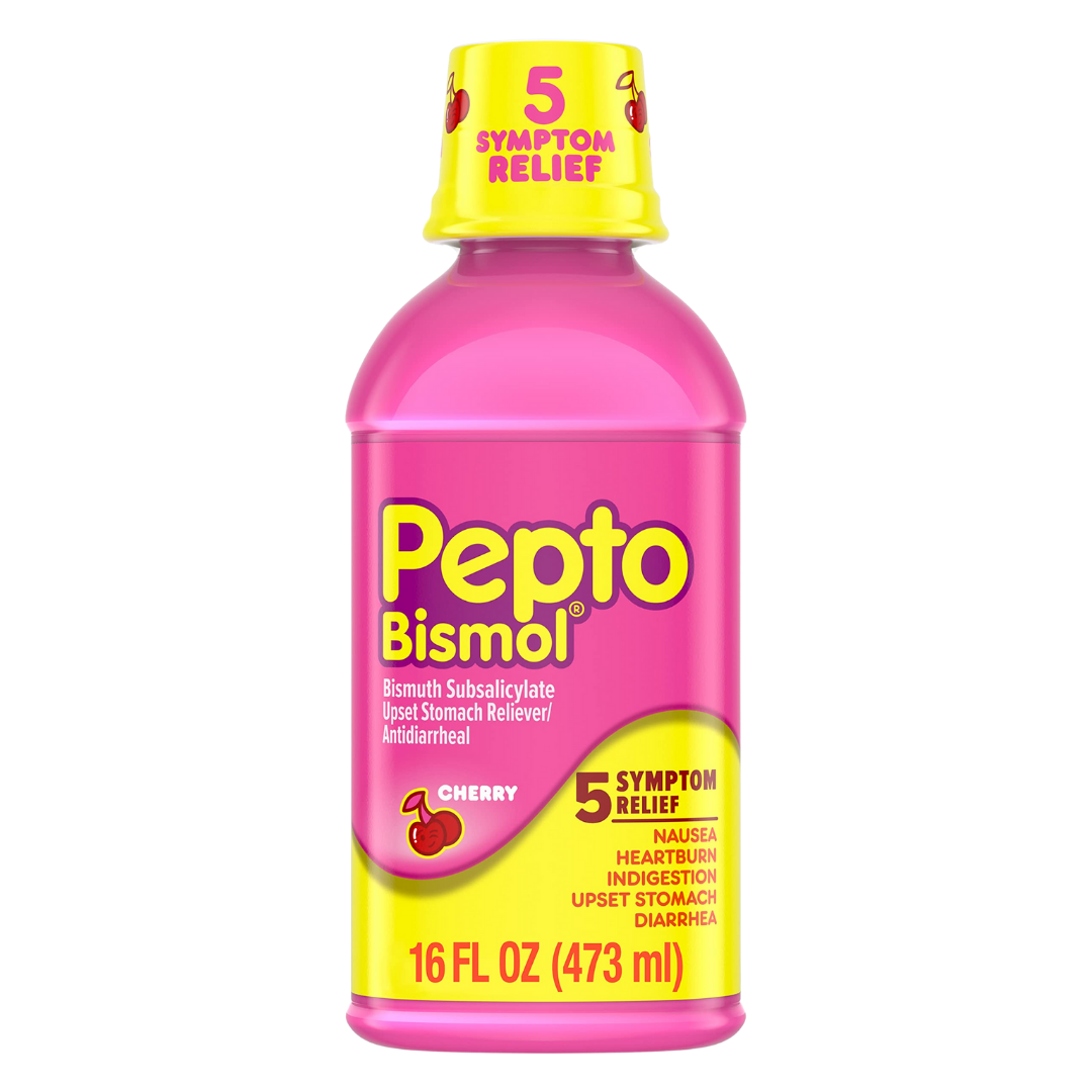 Pepto Bismol Liquid Cherry (8oz) by Farmacias Savia