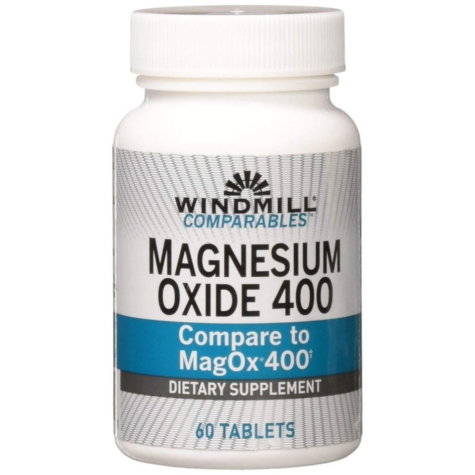 Windmill Magnesium Oxide 400 Mg Tablets by Pasteur Pharmacy