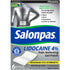 Salonpas Lidocaine 4% Pain Relieving Gel-Patch, Maximum Strength, Unscented, 6 Patches by Pasteur Pharmacy