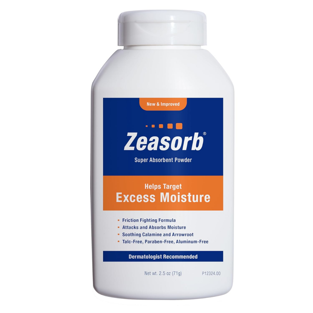 Zeasorb Super Absorbent Powder Excess Moisture (2.5oz) by Farmacias Savia