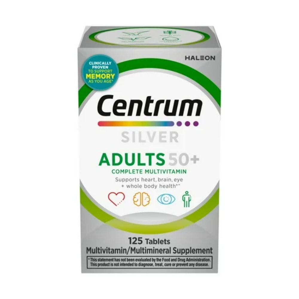 Centrum Silver Adults 50+ Complete Multivitamin (125 ct) by Farmacias Savia