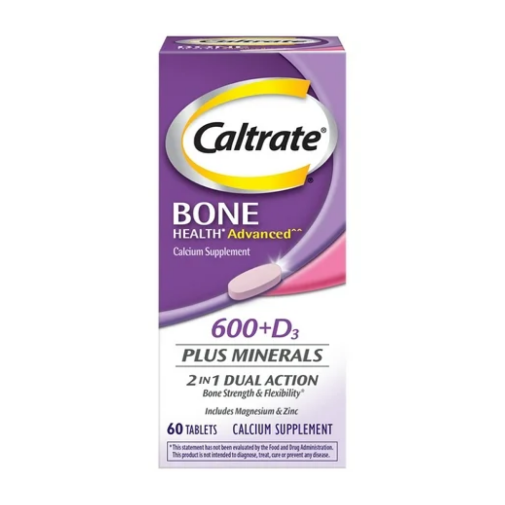 Caltrate Bone Health Advanced 600+D3 Plus Minerals (60 ct) by Farmacias Savia