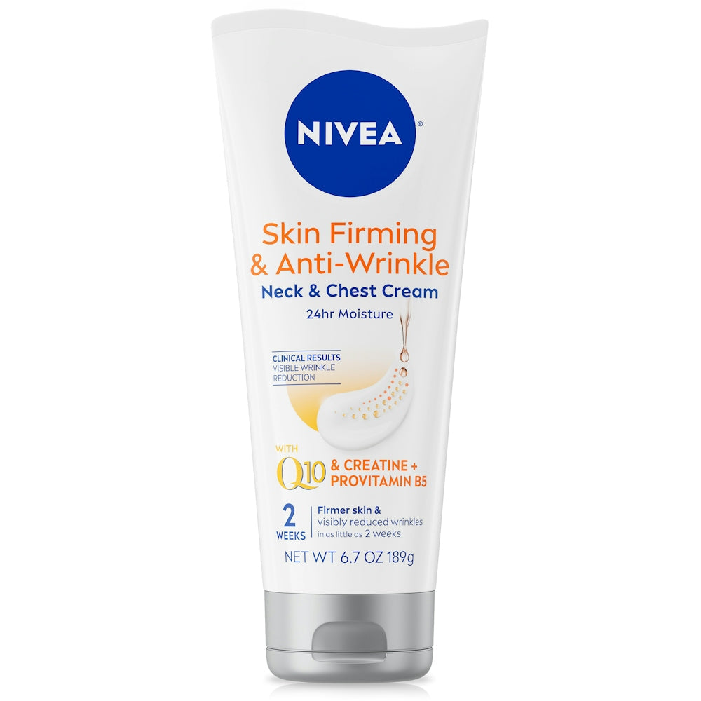 Nivea Neck &amp; Chest Cream, Skin Firming &amp; Anti Wrinkle 6.7 Oz by Pasteur Pharmacy