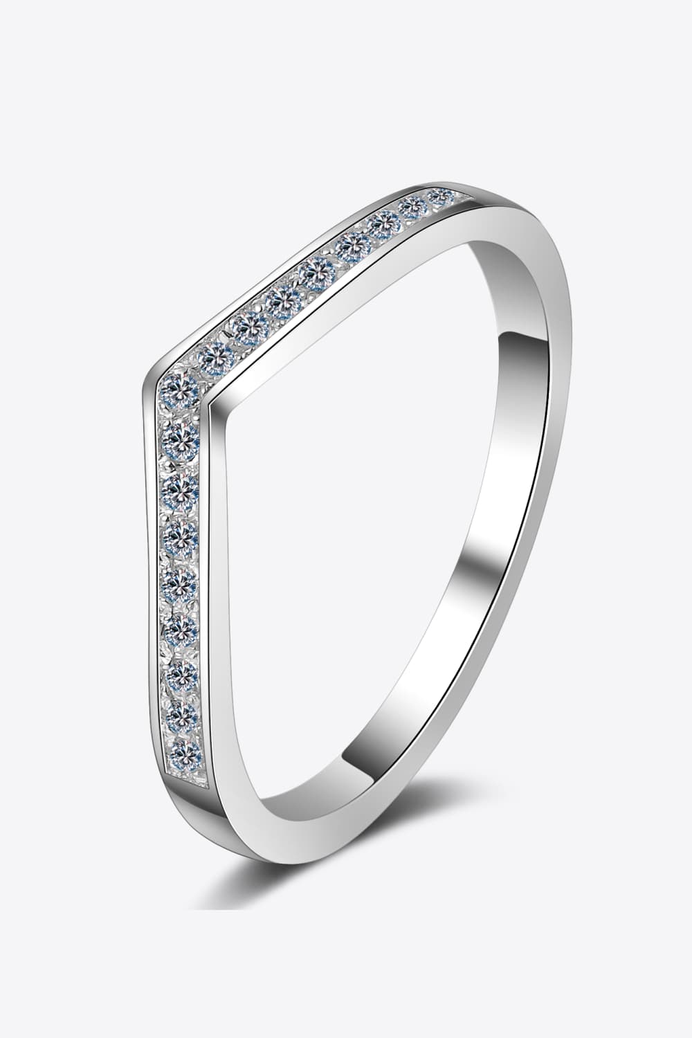 Minimalist Sparkala™ Rhodium-Plated Ring by Sparkala