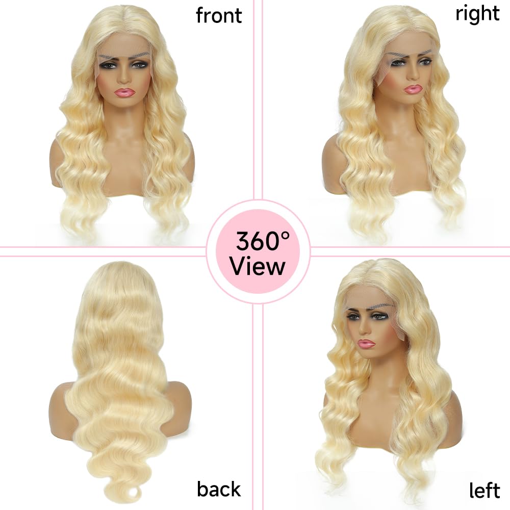 RIO Body Wave Ukrainian Human Hair Front Lace Wig