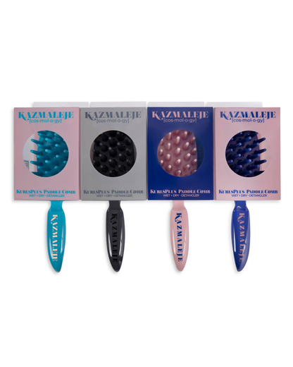 KurlsPlus Paddle Comb by KAZMALEJE