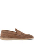 Dolce & Gabbana Men New Florio Perforated Suede Loafers by Luosophy
