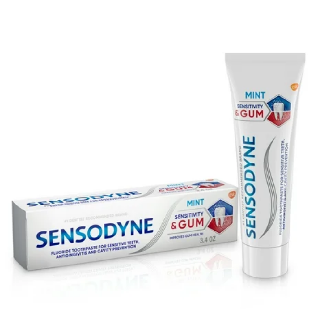 Sensodyne Sensitivity &amp; Gum Mint Toothpaste (3.4 oz) by Farmacias Savia