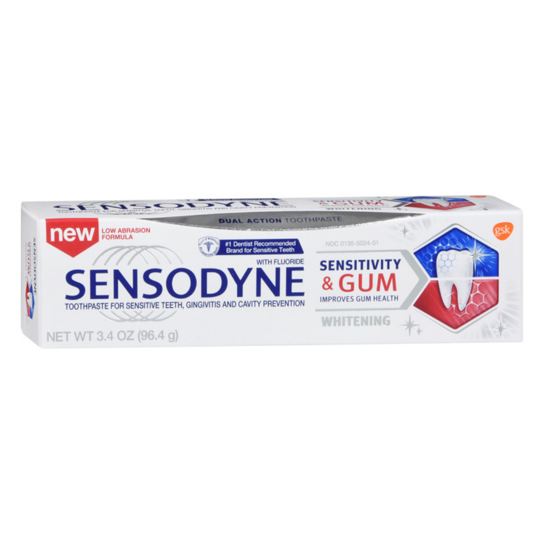 Sensodyne Sensitivity &amp; Gum Whitening Toothpaste (3.4 oz) by Farmacias Savia
