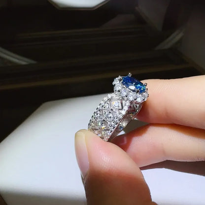 1 Carat Sparkala™ Zircon 925 Sterling Silver Ring by Sparkala
