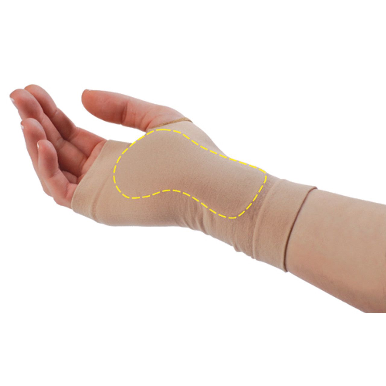 Pedifix Wrist Support Visco-gel Carpal Tunnel Relief Sleeve Large Right by Pasteur Pharmacy