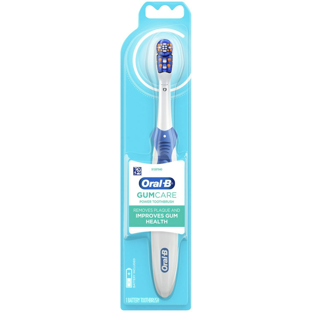Oral-B Battery Powered Toothbrush Gum Care, 1 Count, Colors May Vary by Pasteur Pharmacy