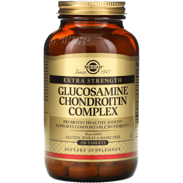 Solgar Extra Strength Glucosamine Chondroitin Complex 150 Tablets by Pasteur Pharmacy