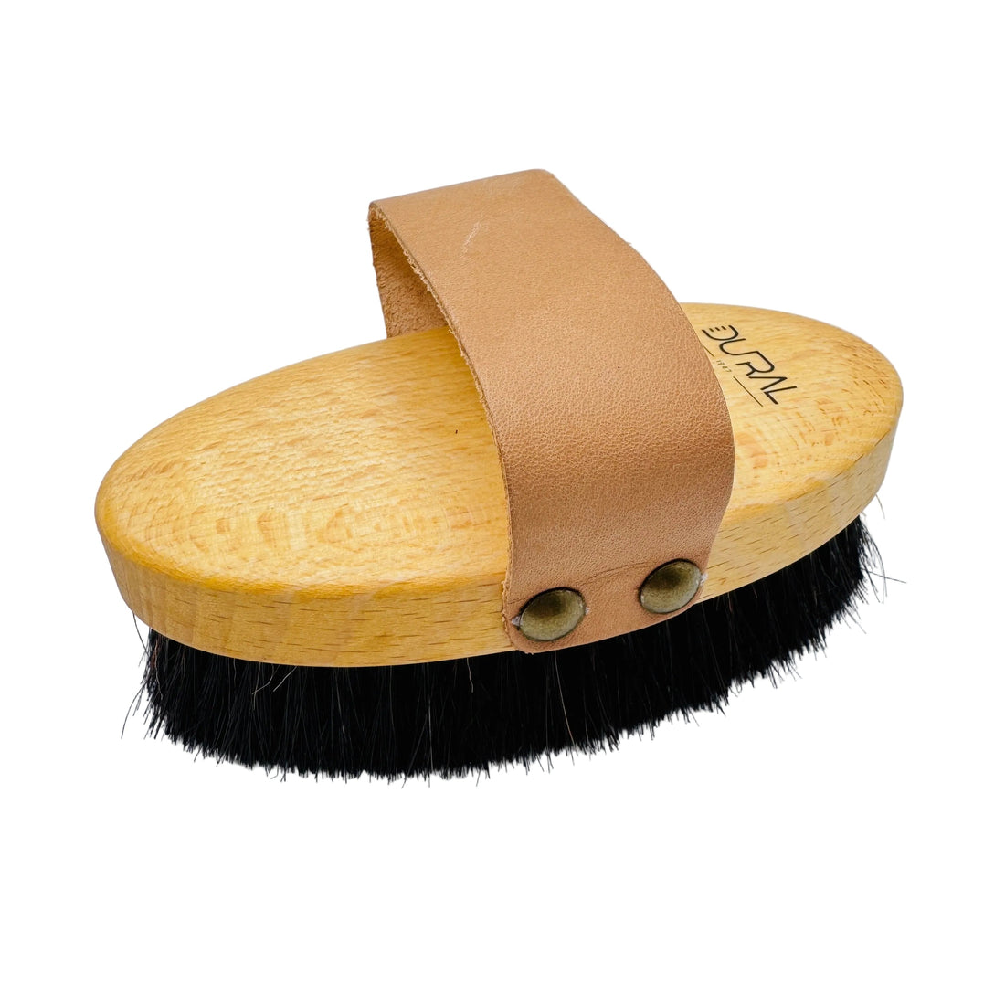 Dural Fine Bronze Wire Horse Hair Oiled Beech Wood Body Ionic Massage Brush by Pasteur Pharmacy