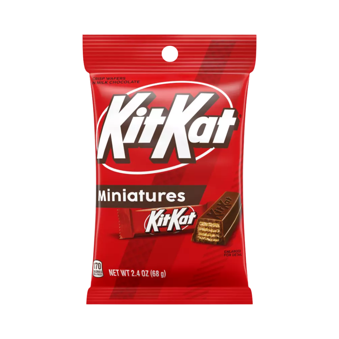Kit Kat Miniatures Milk Chocolate Wafer Pouch (2.4oz) by Farmacias Savia