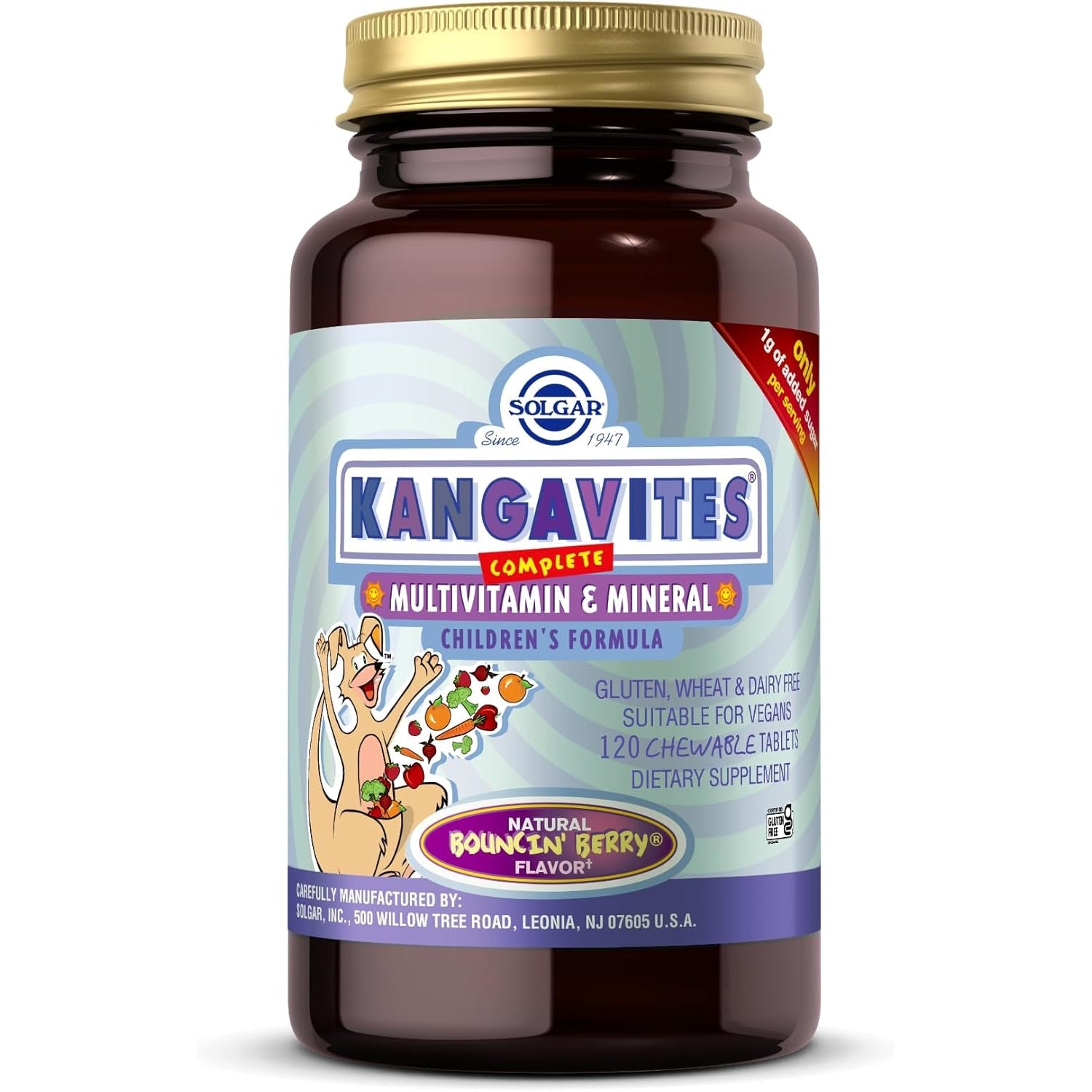 Solgar Kangavites, Complete Multivitamin &amp; Mineral Children&