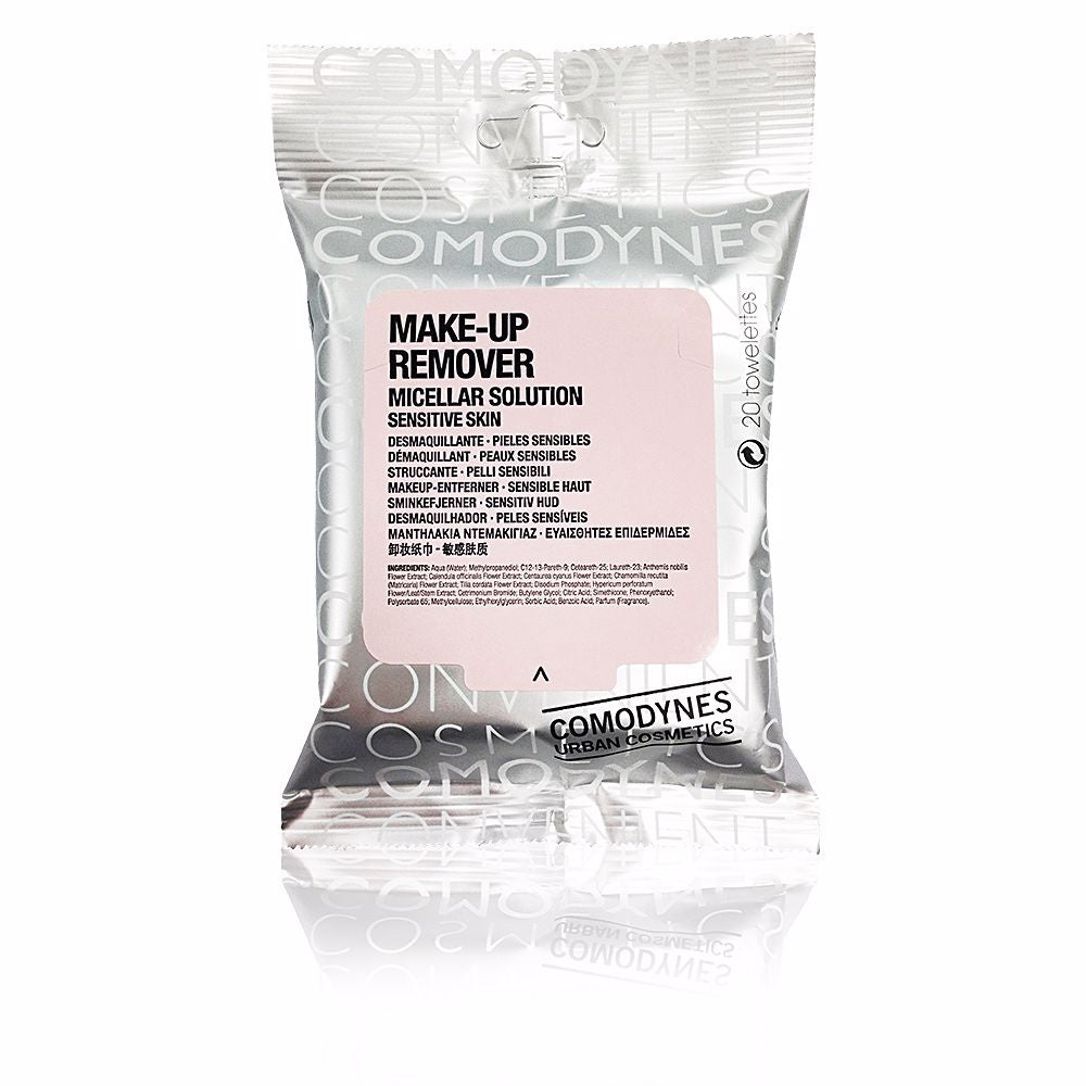 Comodynes Makeup Remover Micellar Solution For Sensitive Skin 20pcs by Pasteur Pharmacy
