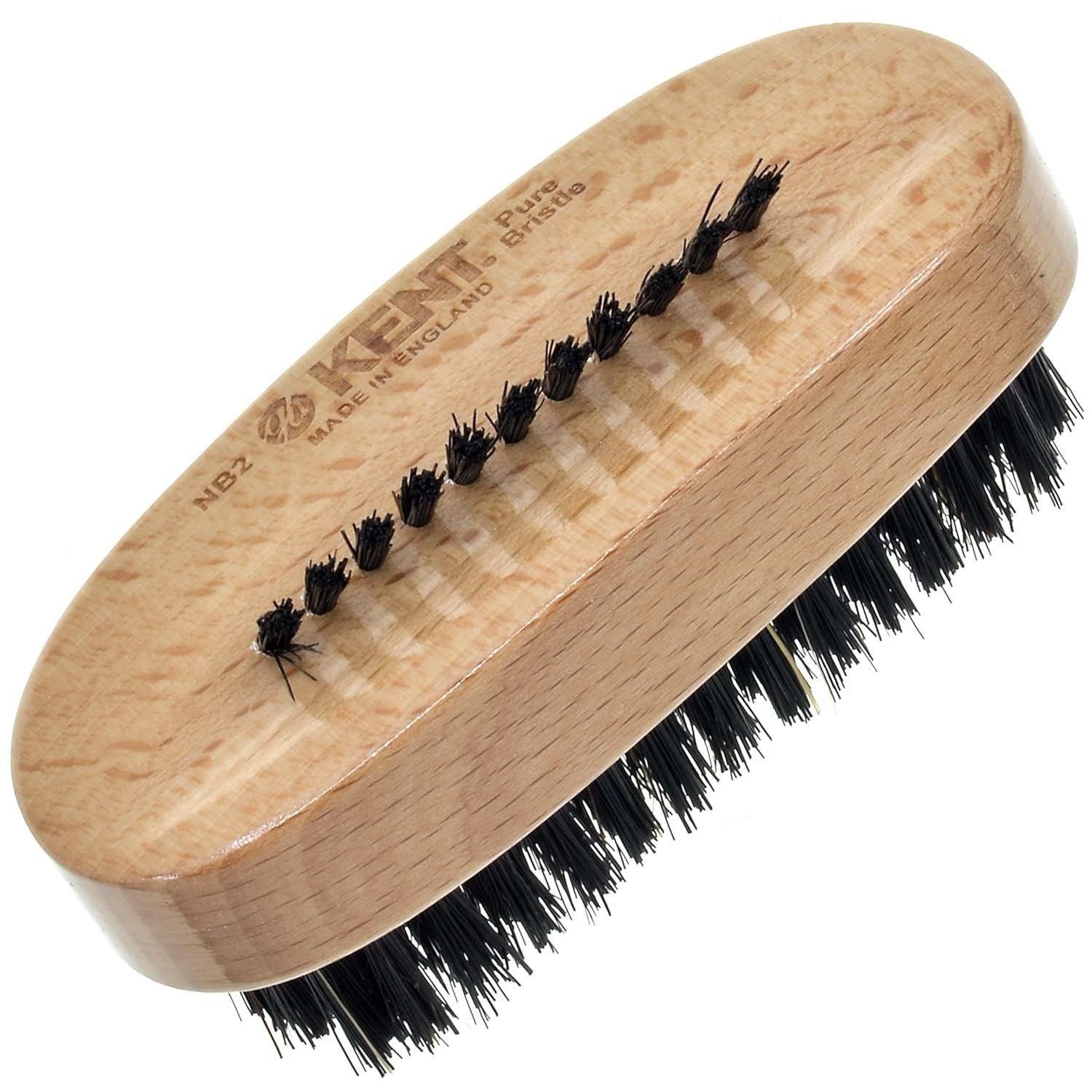 Kent Natural Bristle Double Sided Nail Brush by Pasteur Pharmacy