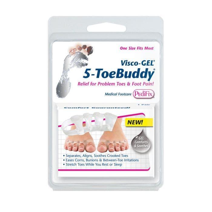 Pedifix ViscoGel 5-Toe Buddy - Pair by Pasteur Pharmacy